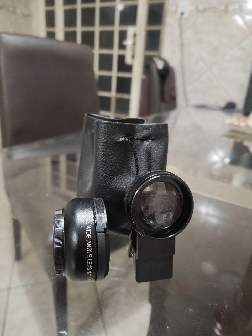 Lente de celular macro