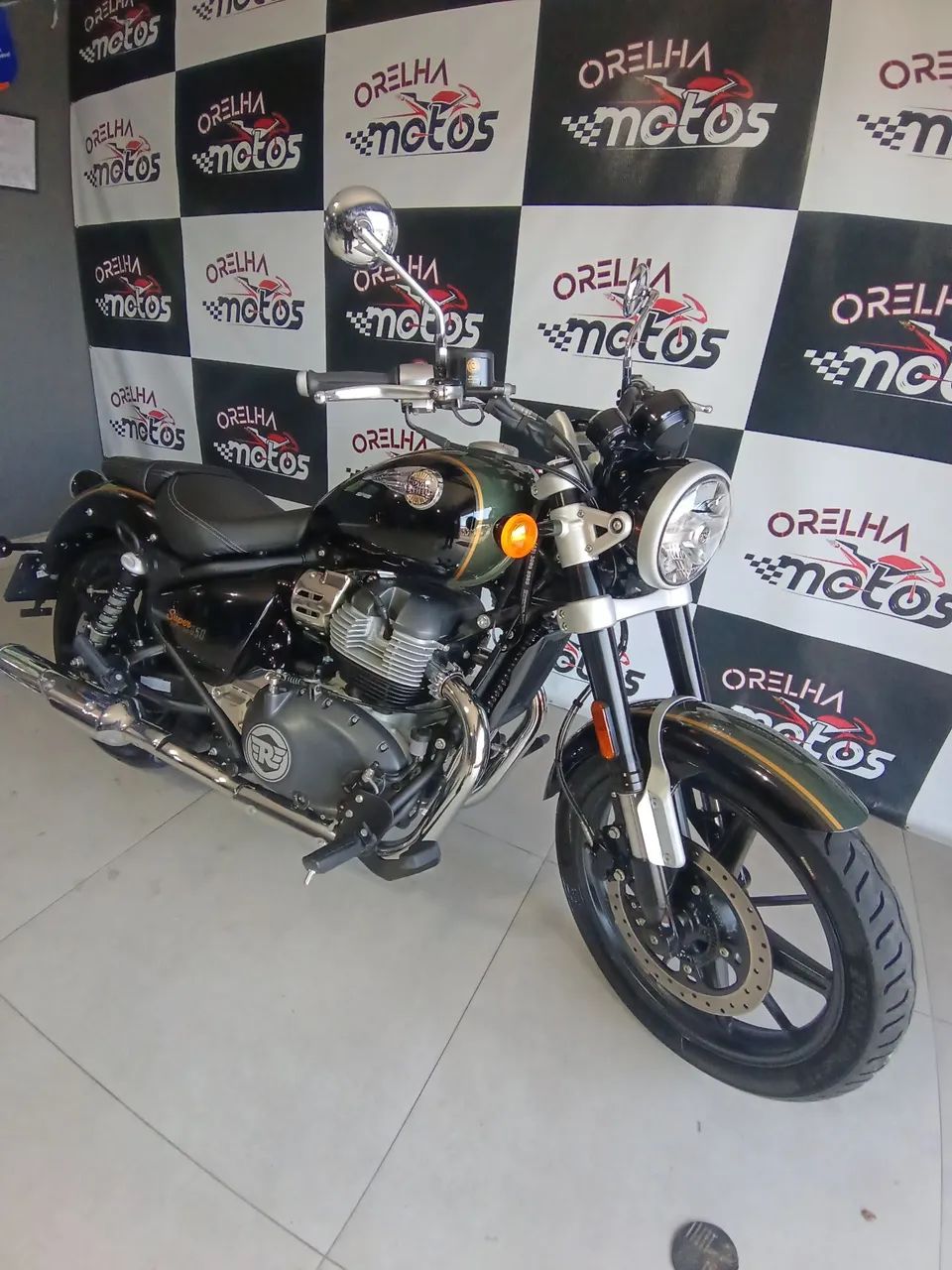Royal enfield super meteor impecável igual a zero - Foto 3