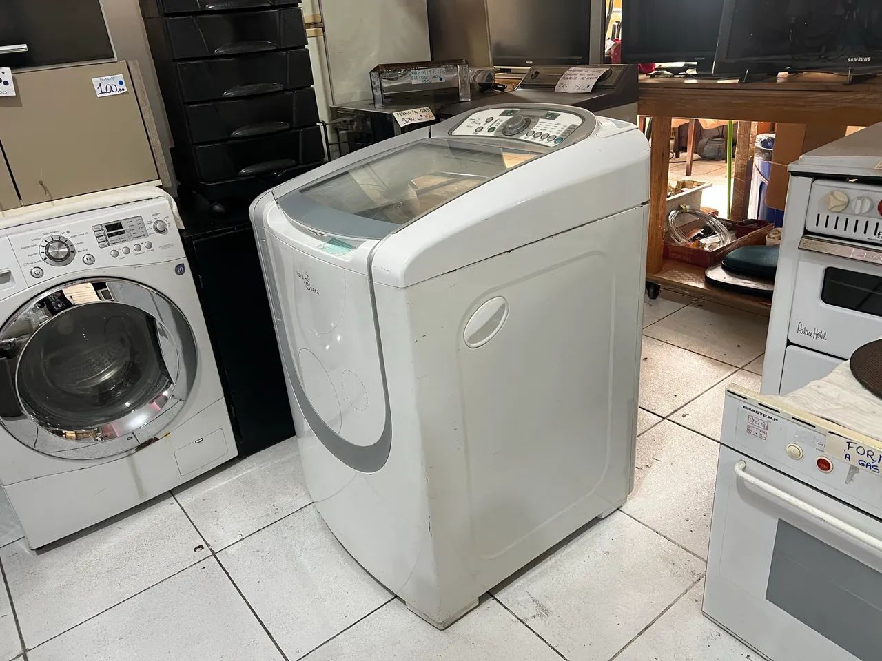 Lava e Seca Electrolux LST12 Intelligent Sensor 12kg com Defeito  - Foto 3