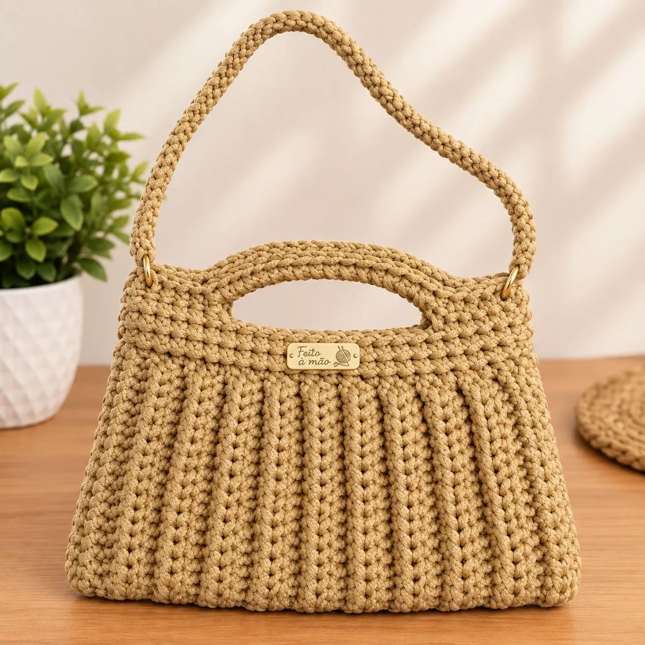 Bolsa de crochê  - Foto 2
