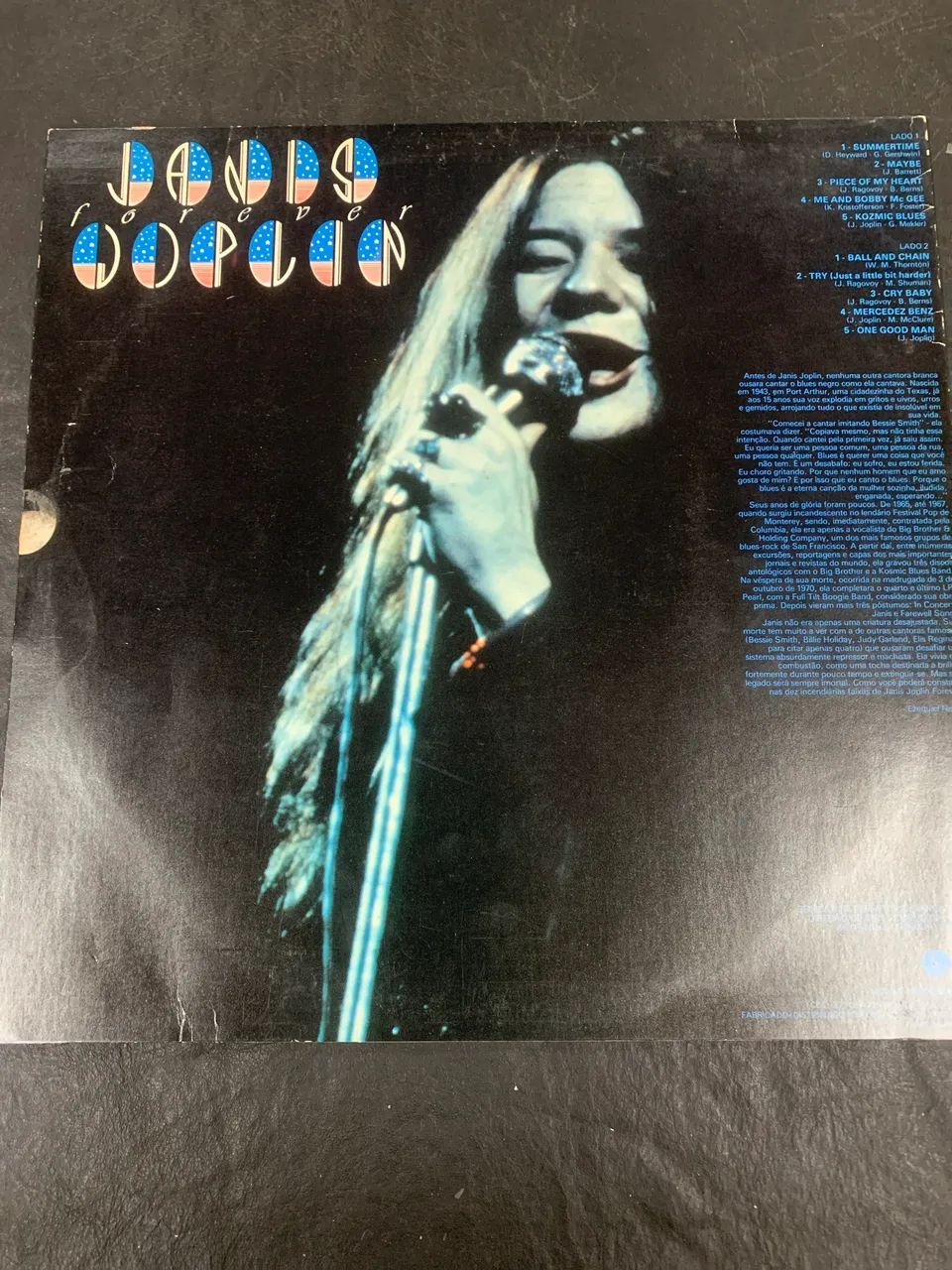 Janis Joplin forever em vinil  - Foto 2