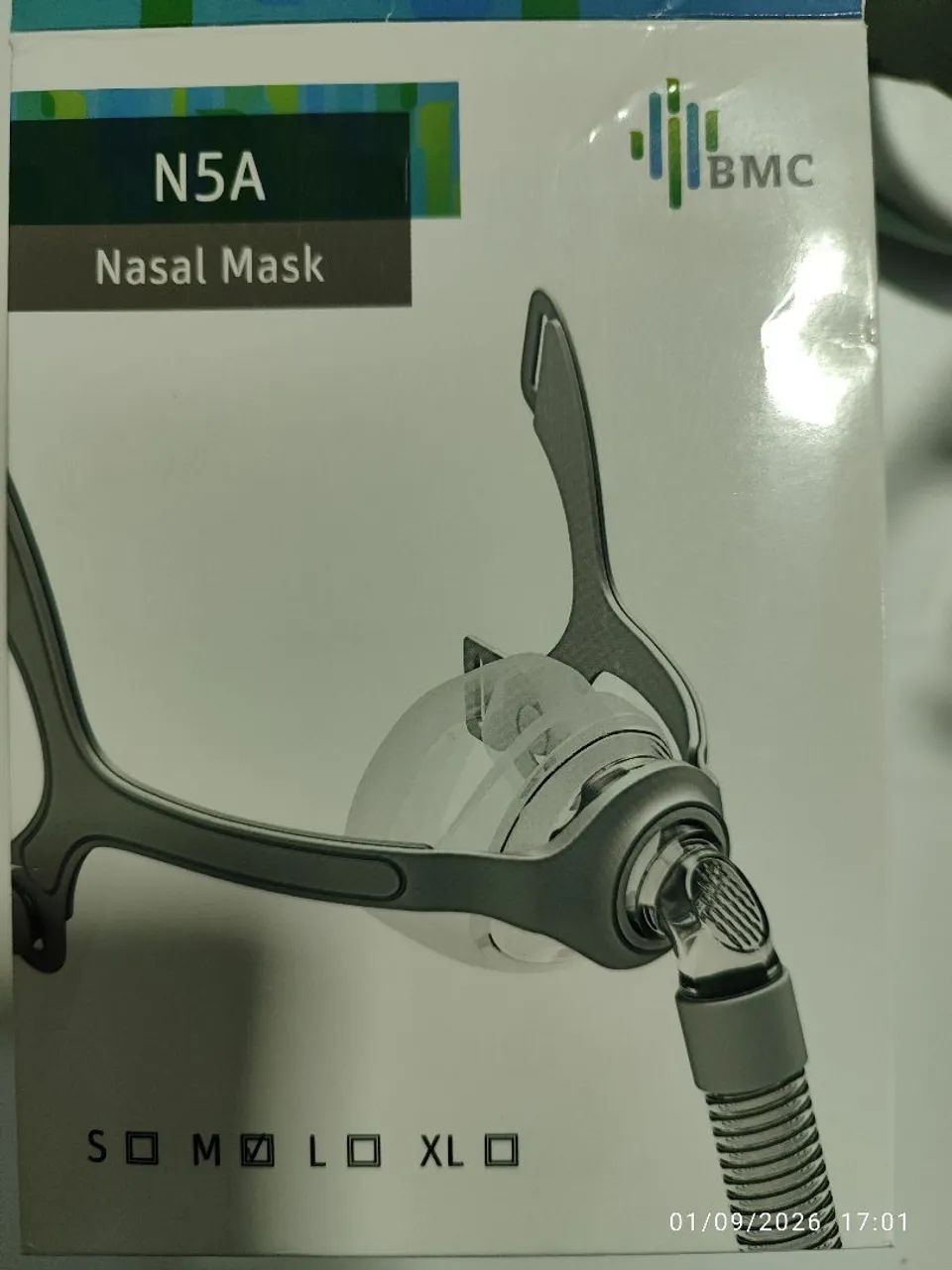 Mascara nasal para CPAP BMC N5A - Foto 2