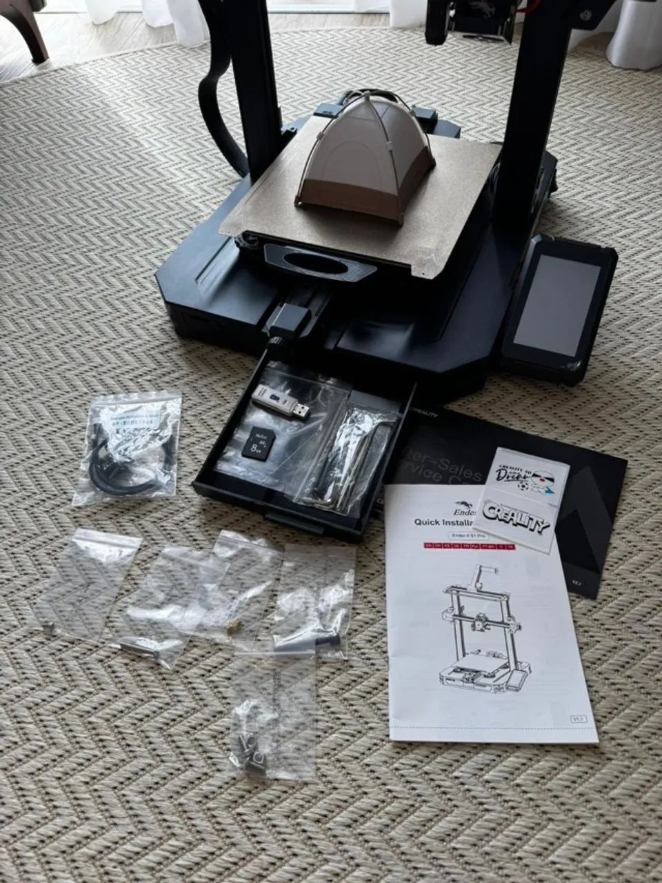 Impressora 3D Creality Ender 3 S1 Pro - Excelente Estado - Foto 2