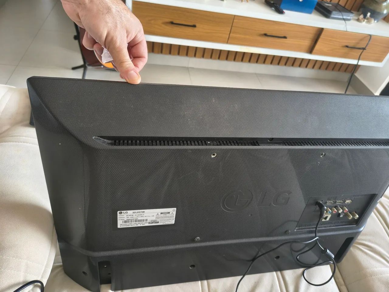 Vendo Smart tv LG 32 polegadas  - Foto 4