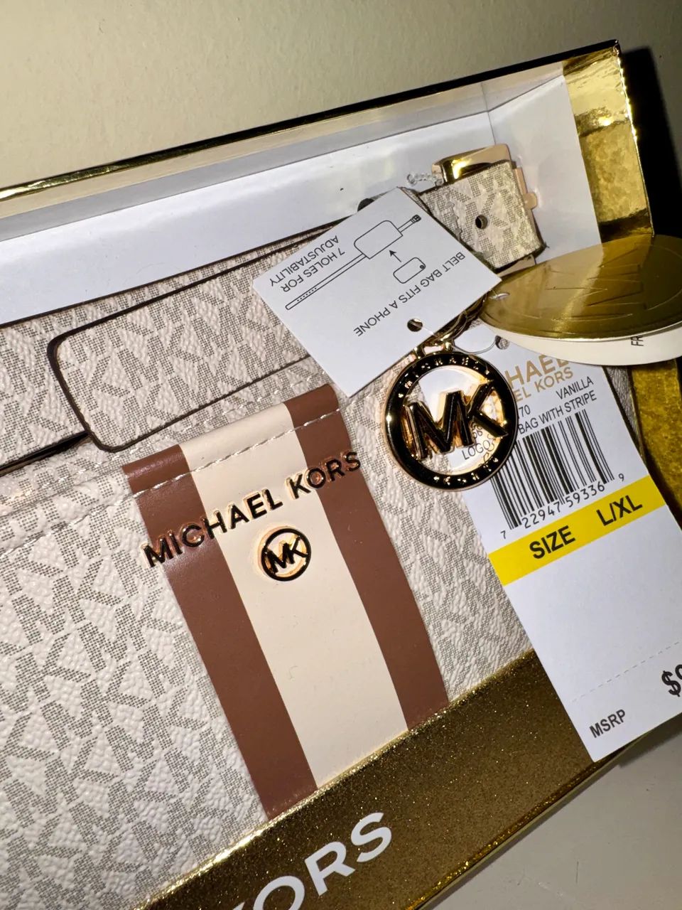 Bolsa Pochete Michael Kors original com alça ajustável (nova)