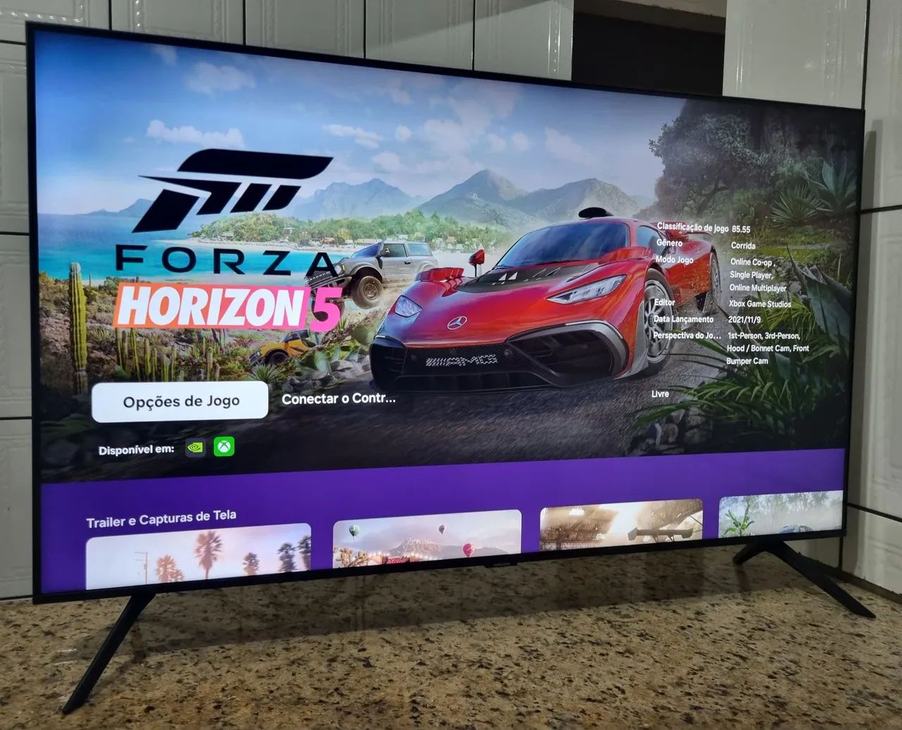 Tv Smart 43" Samsung Crystal 4k com Xbox one e Alexa integrado  - Foto 4