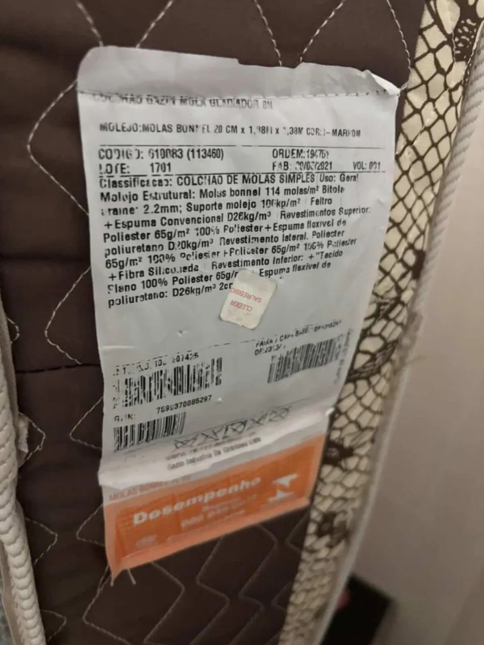 Box de casal e colchão  - Foto 2