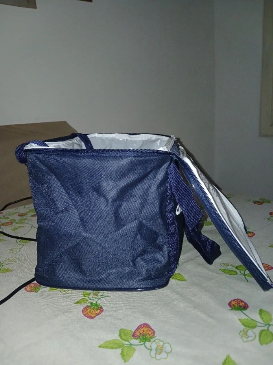 Bolsa termica Bag freezer 10 litros azul - Foto 3