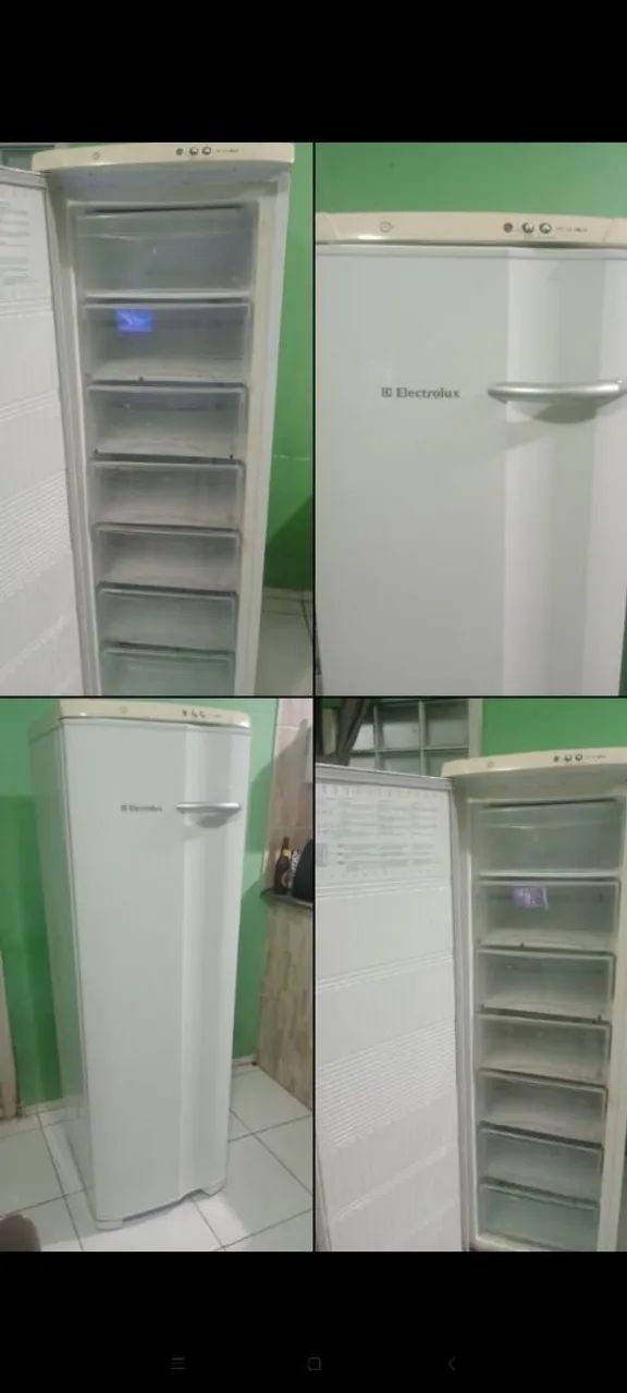 Frizze vertical Funcionando perfeitamente bem conservada 