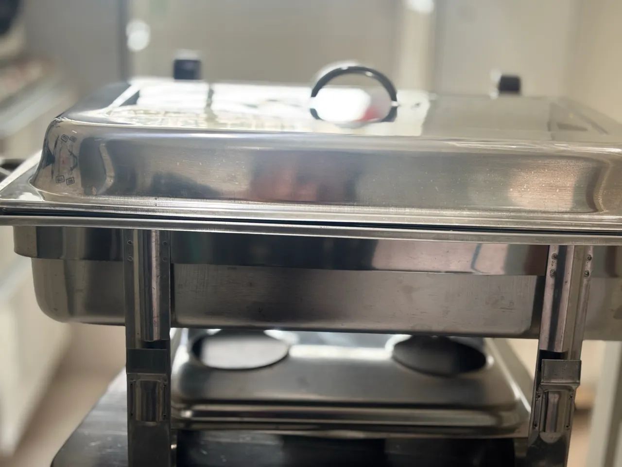 Réchaud Retangular 2 Cubas inox  - Foto 3