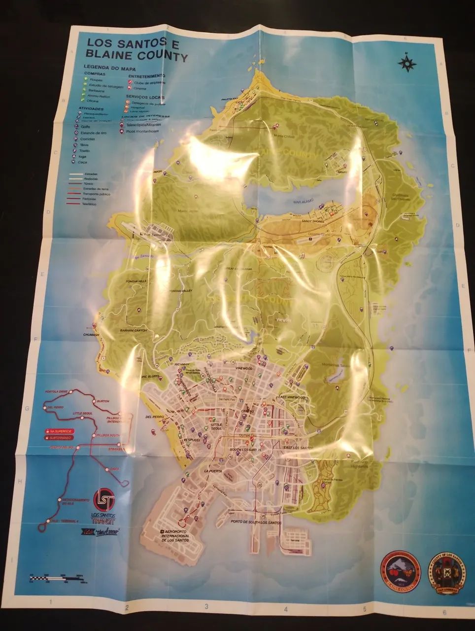 GTA 5 Xbox one com mapa - Foto 3