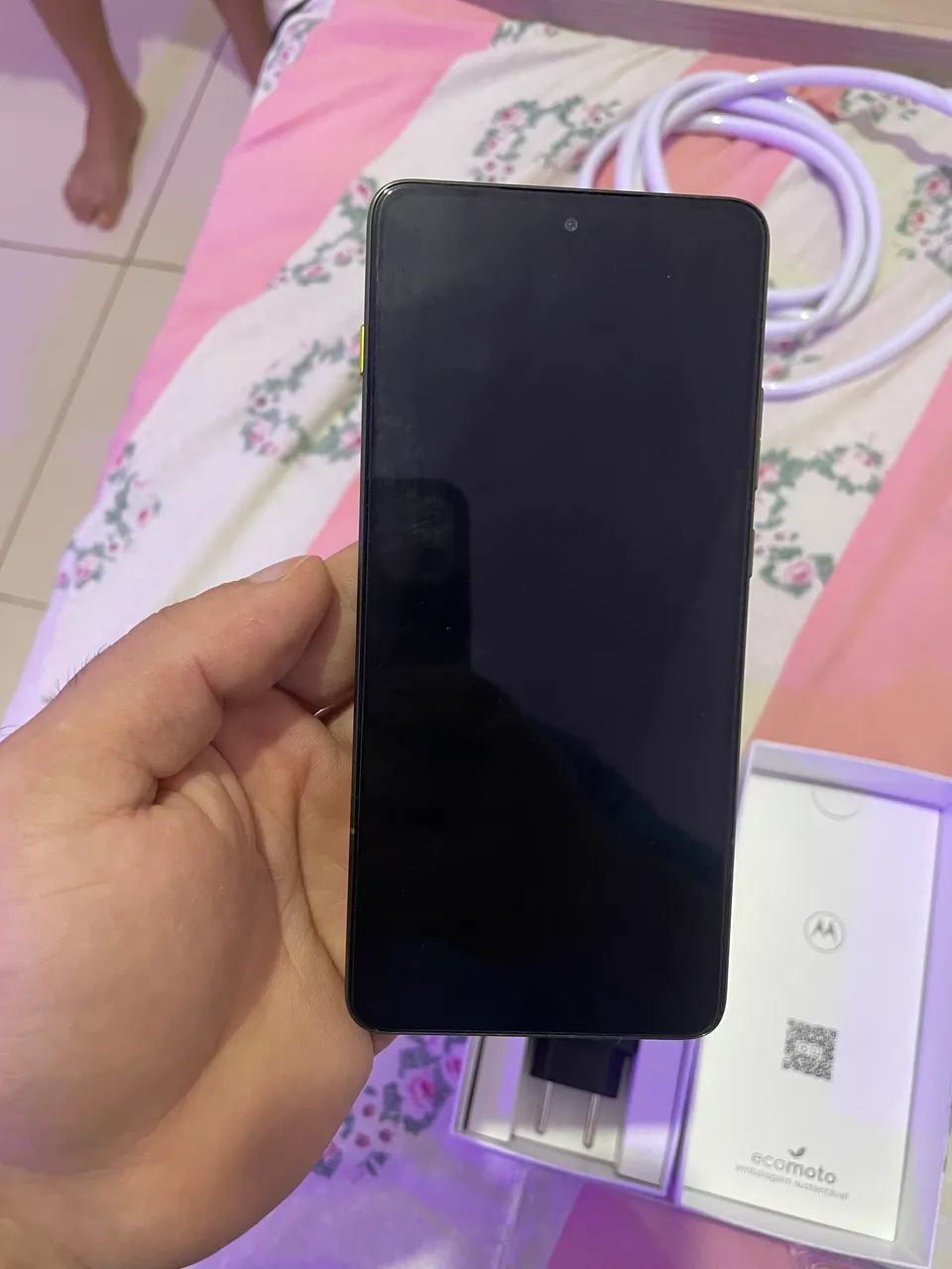Moto Edge 70 novo na caixa  - Foto 3
