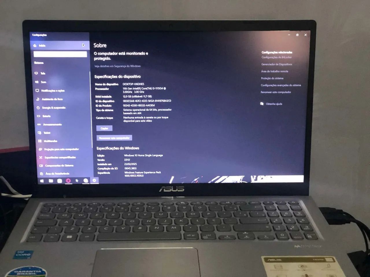 Troco notebook i3 11g por iPhone 