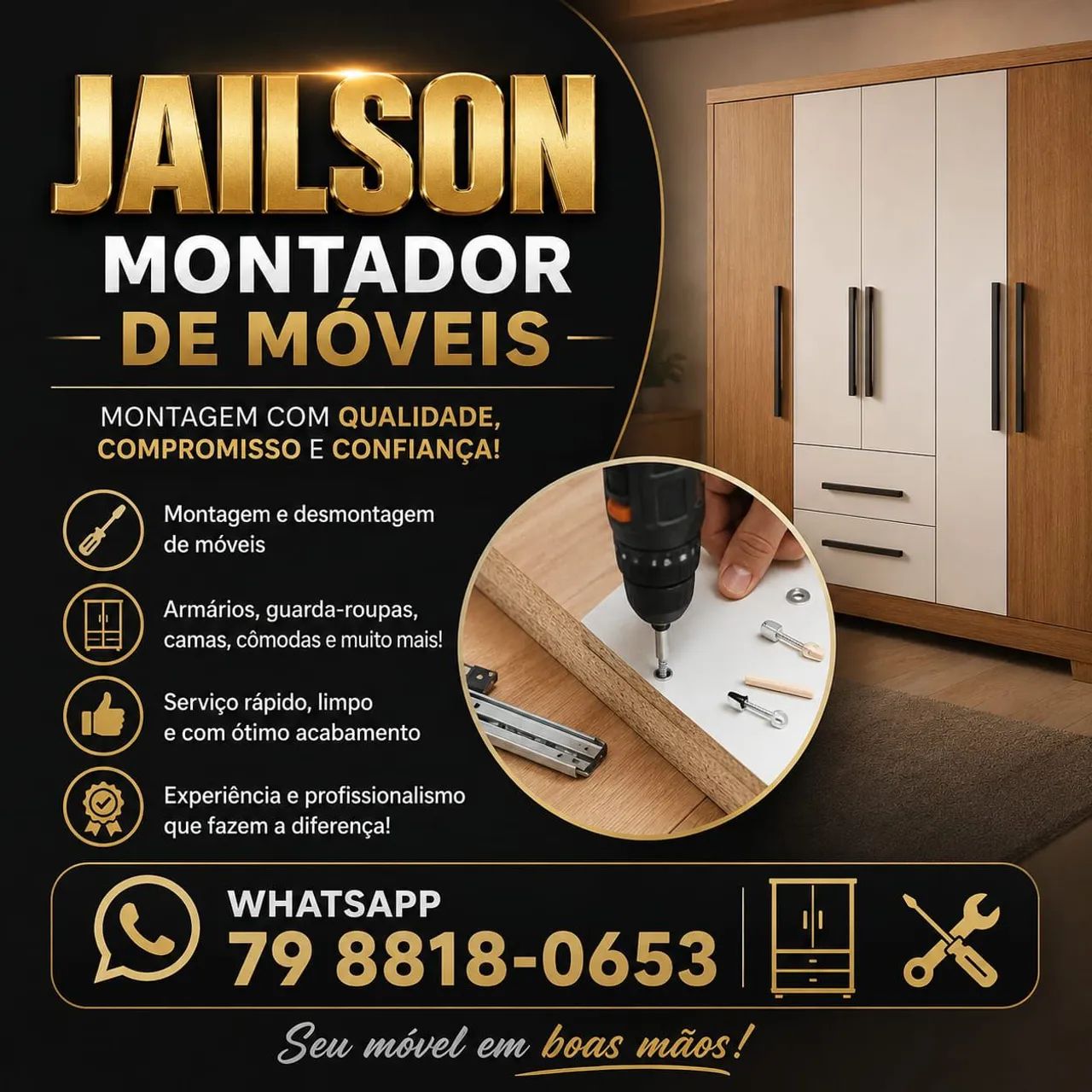 Reforma de móveis pintura de portões e móveis  - Foto 2