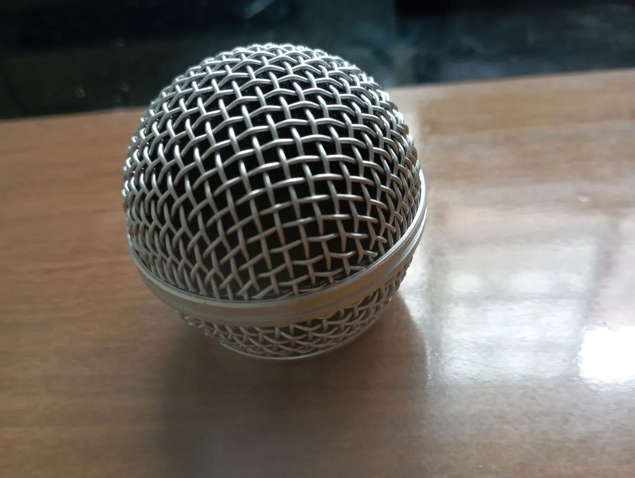 Globo metálico pra microfone  - Foto 2