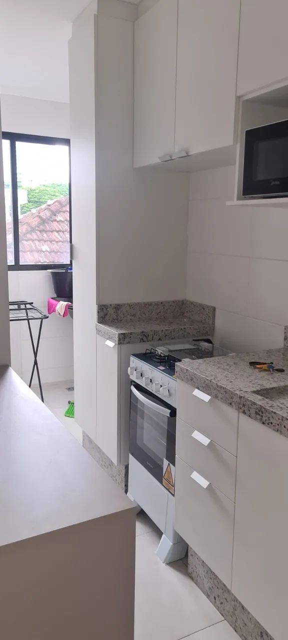 Apartamento Mobiliado. pronto para morar Primeira Locação - Foto 4