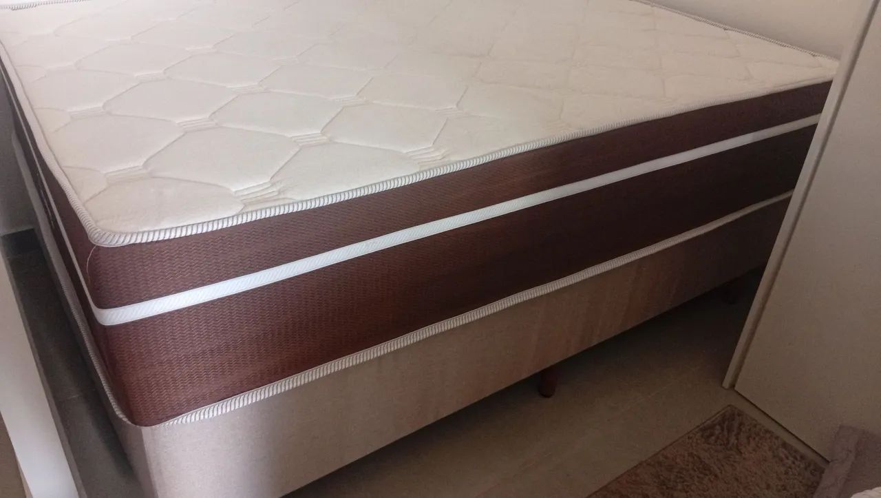 *CAMA BOX CASAL SIMPLESMENTE NOVA* - Foto 2
