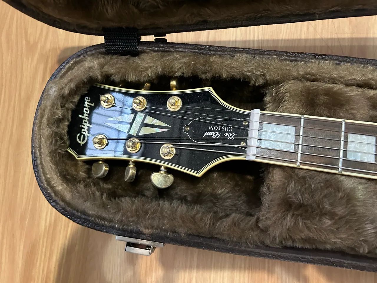 GUITARRA EPIPHONE SG CUSTOM COM UPGRADES - Foto 5
