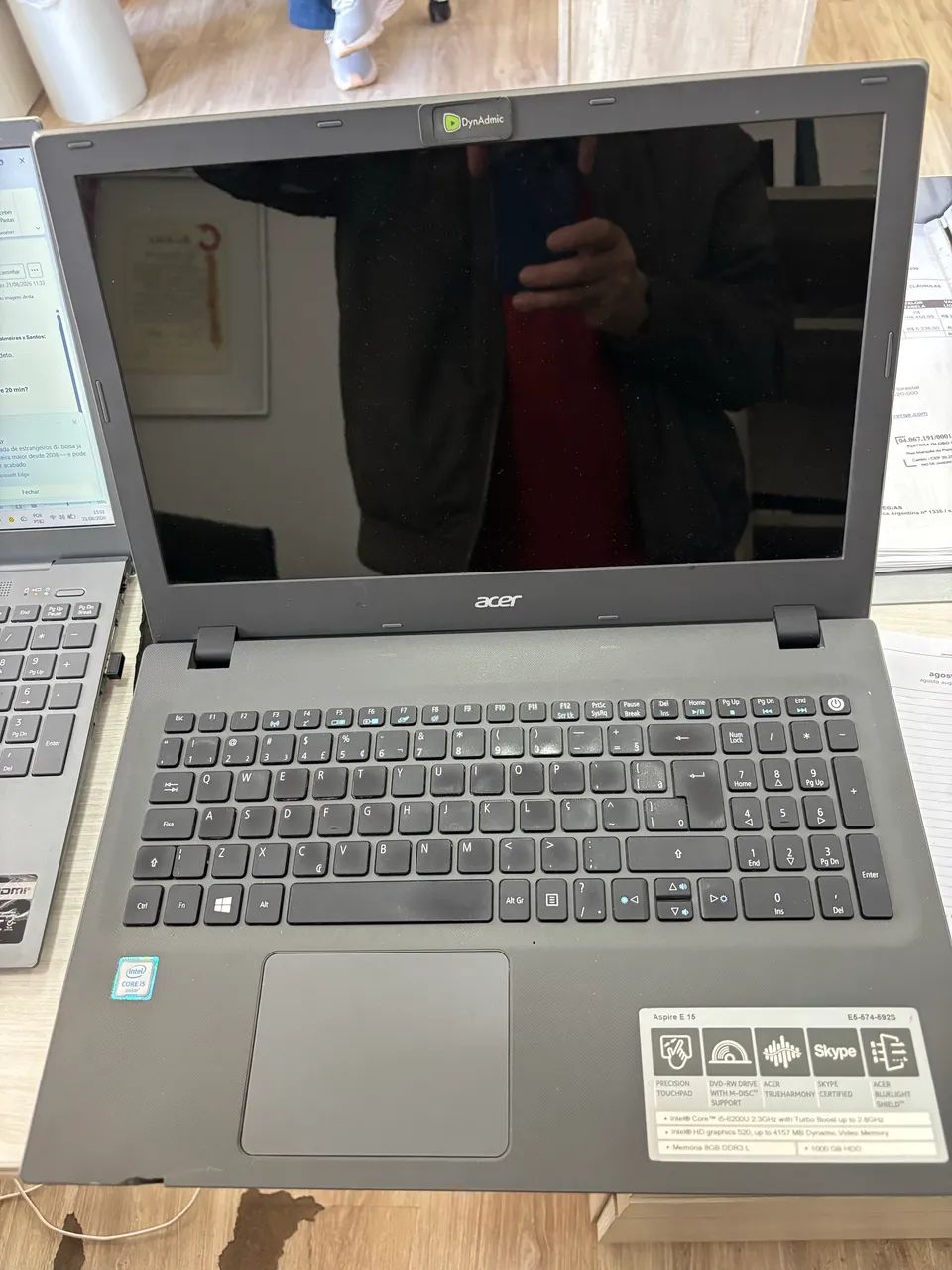 Notebook Acer Aspire E15 Core I5 8GB SSD 250GB - Foto 2