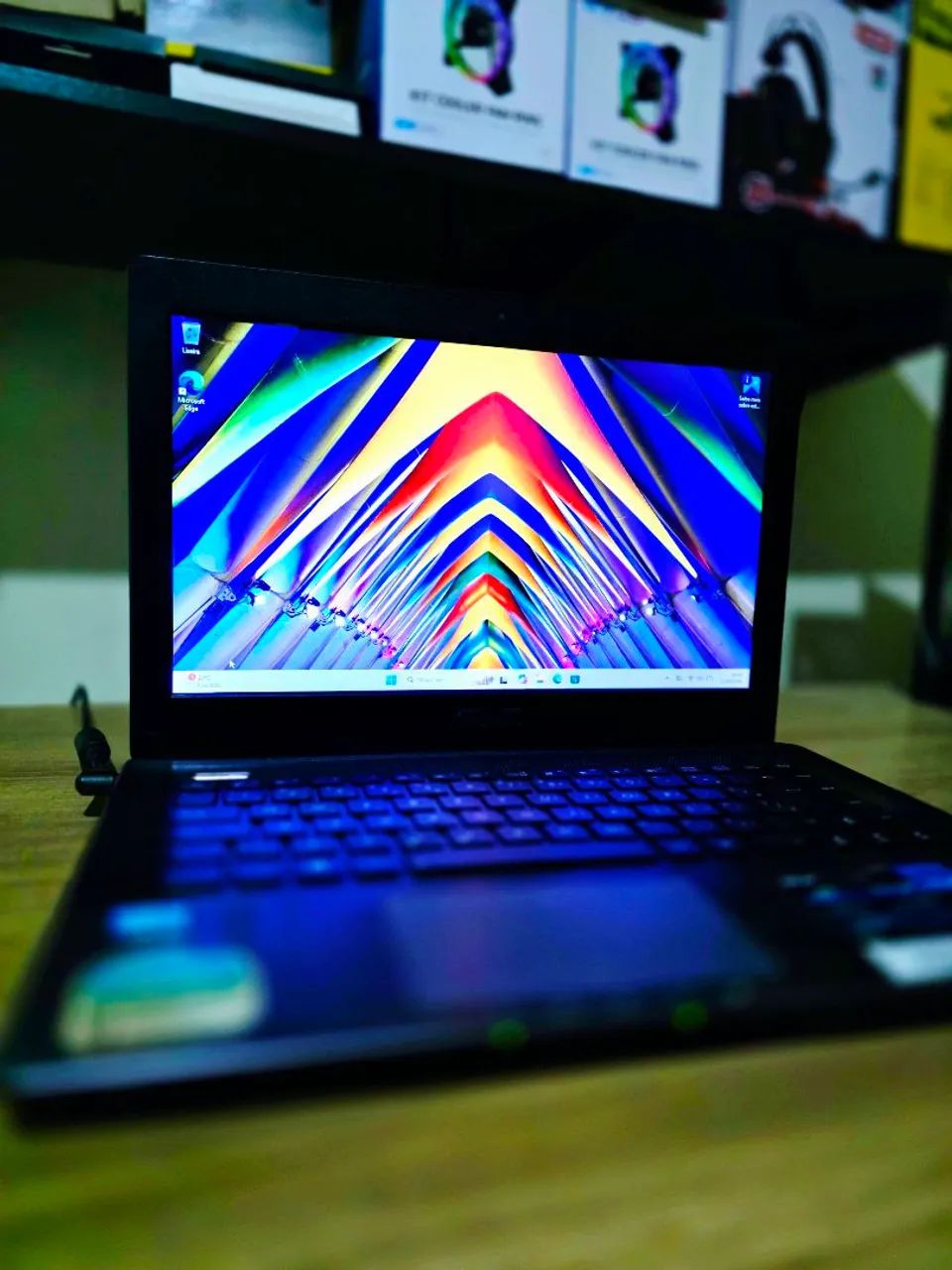 Notebook Asus I5 com ssd 120gb 8gb memoria - Foto 3