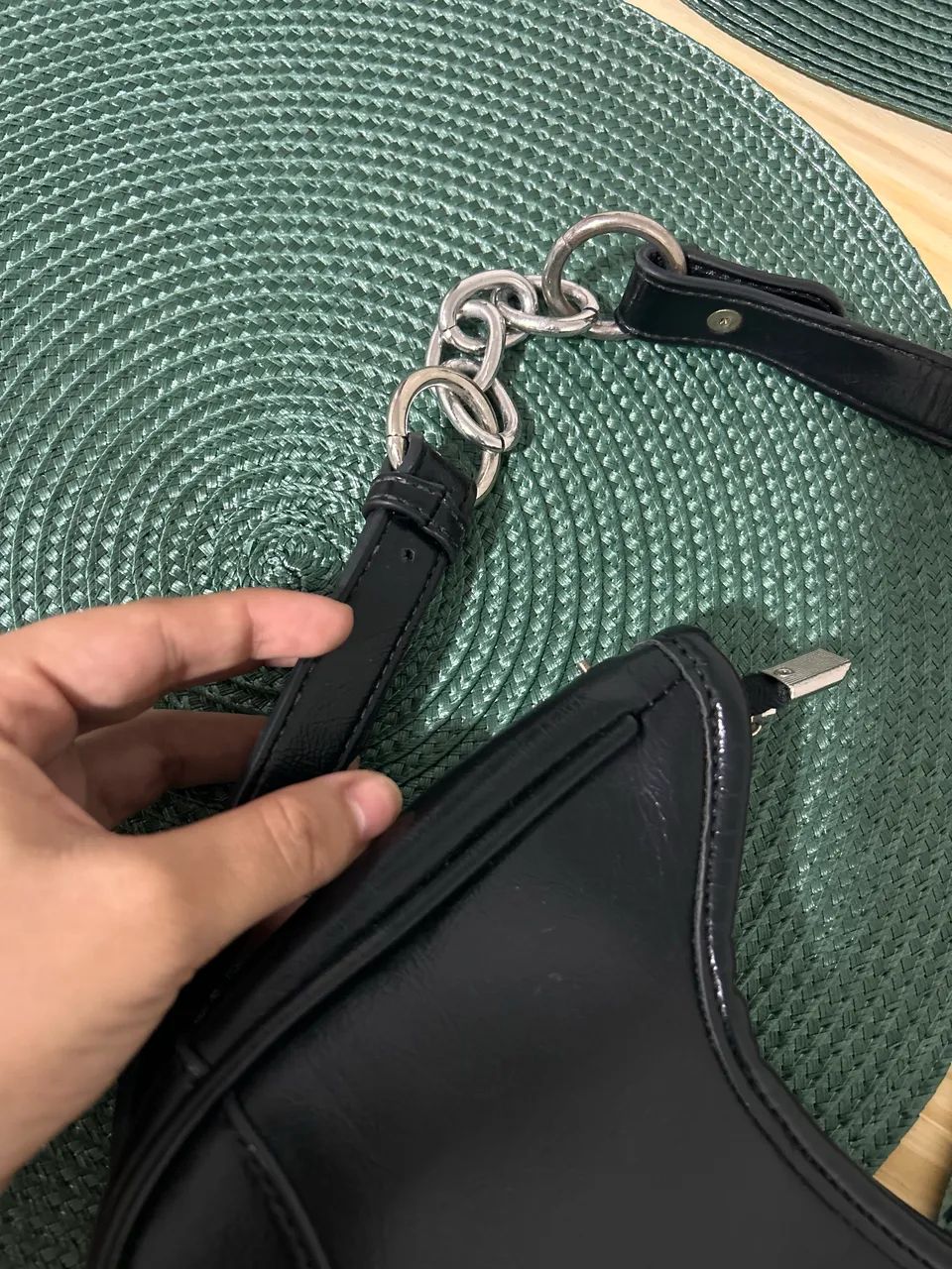 Bolsa de couro sintético - Foto 4