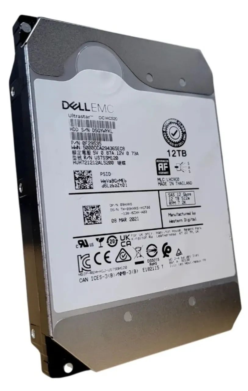 HD 12TB SAS Dell EMC - Foto 4