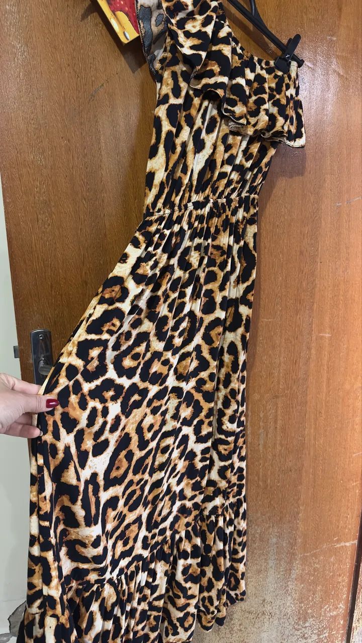 Vestido de onça nula manca 