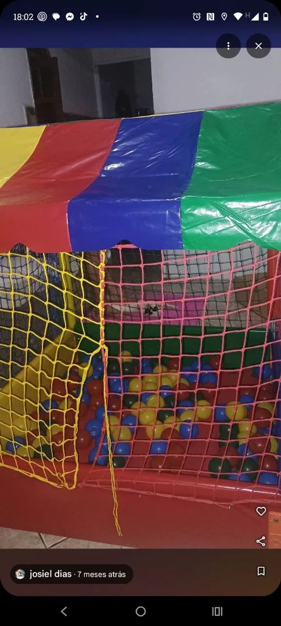 Aluguel de decoração e pegue monte pula pula piscina de bolinha toalhas de mesa  - Foto 3