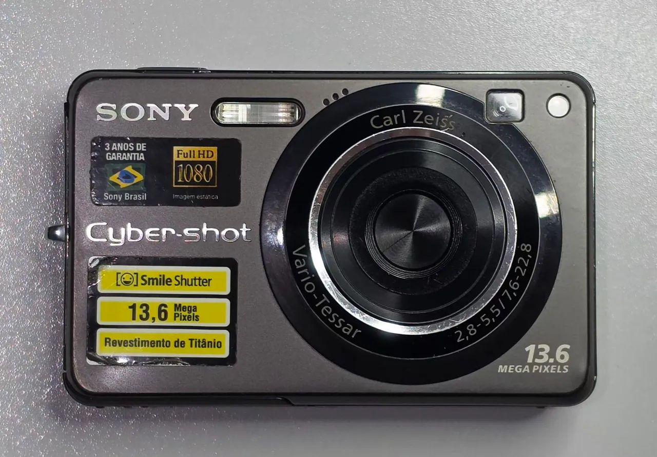 Sony Cyber-shot DSC-W300 com defeito. - Câmeras e Filmadoras