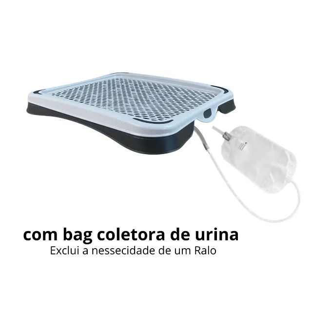 Tapete banheiro sanitário higiênico para cães - banheiro inteligente com mangueira e dreno - Foto 6