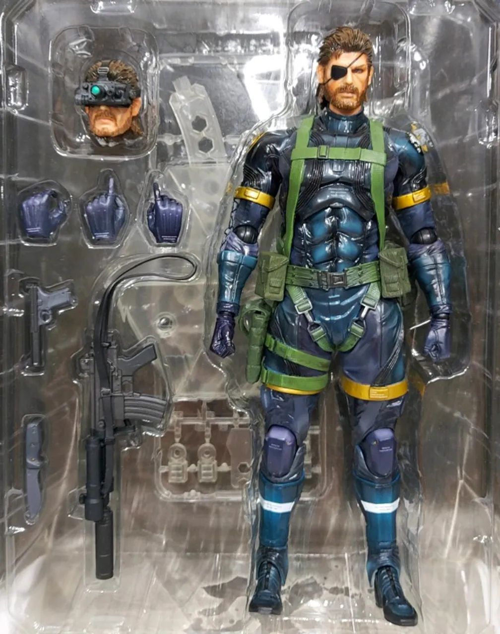 Play Arts Kai Metal Gear Solid V Ground Zeroes - Snake - Hobbies e