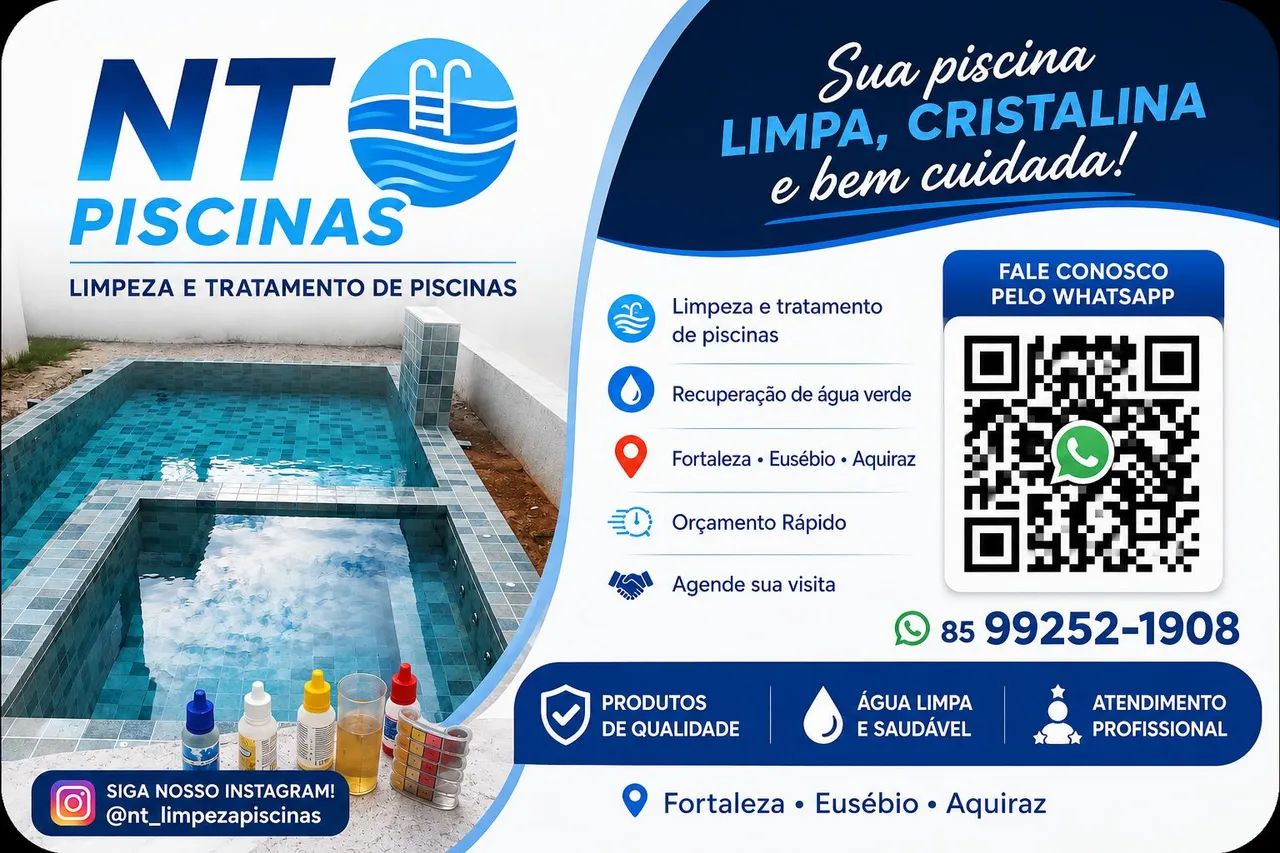 Limpeza e Manutenção  Piscina 