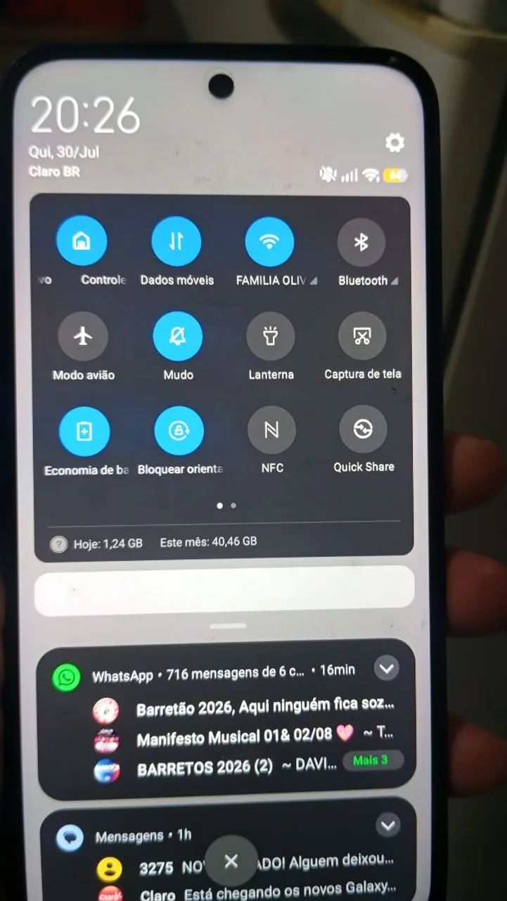 Celular poco M7, Bom estado, NFC,Bateria 99% - Foto 4