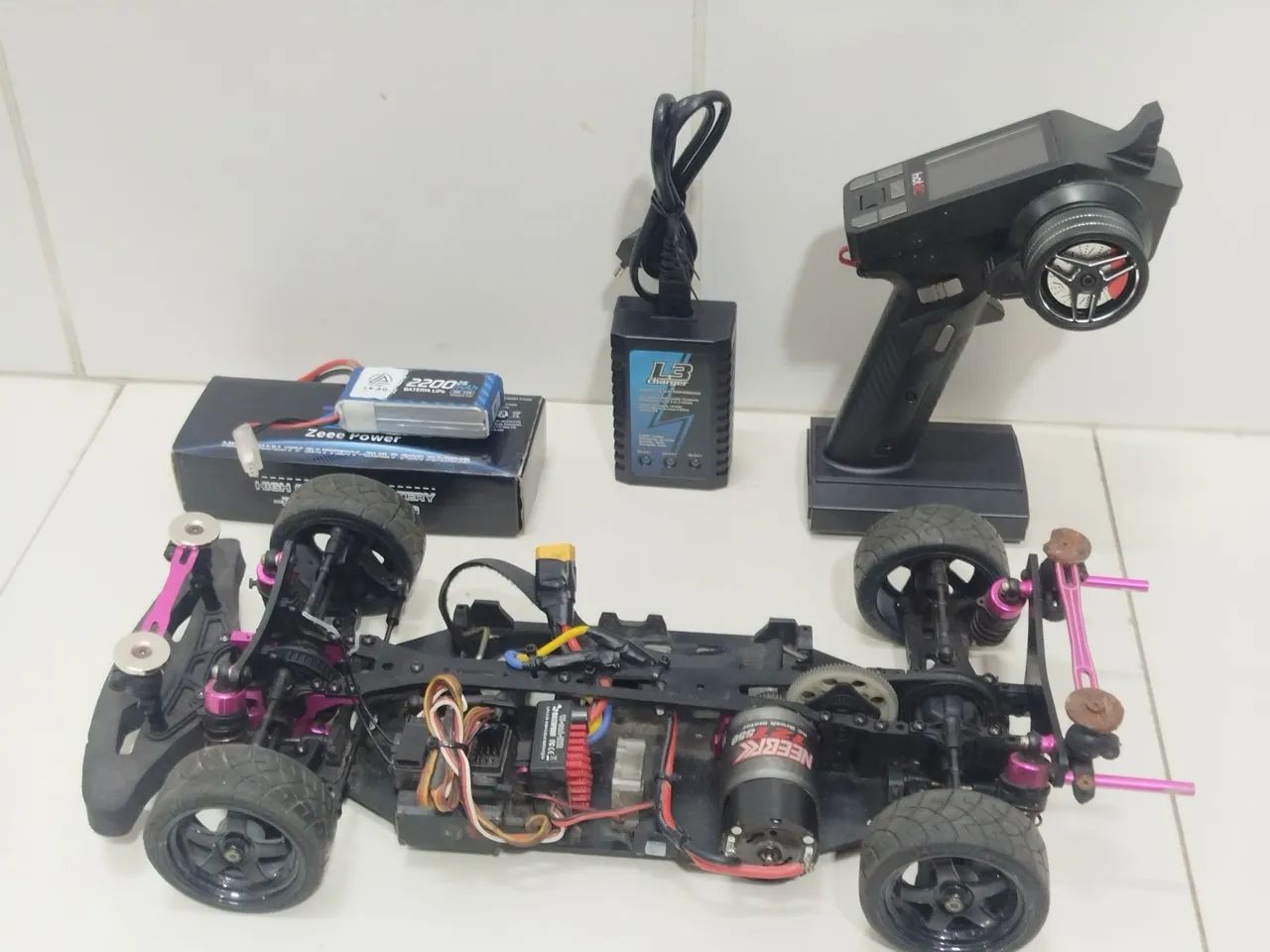 Chassis completo RC TURNIGY TD10 Sakura zero drift 