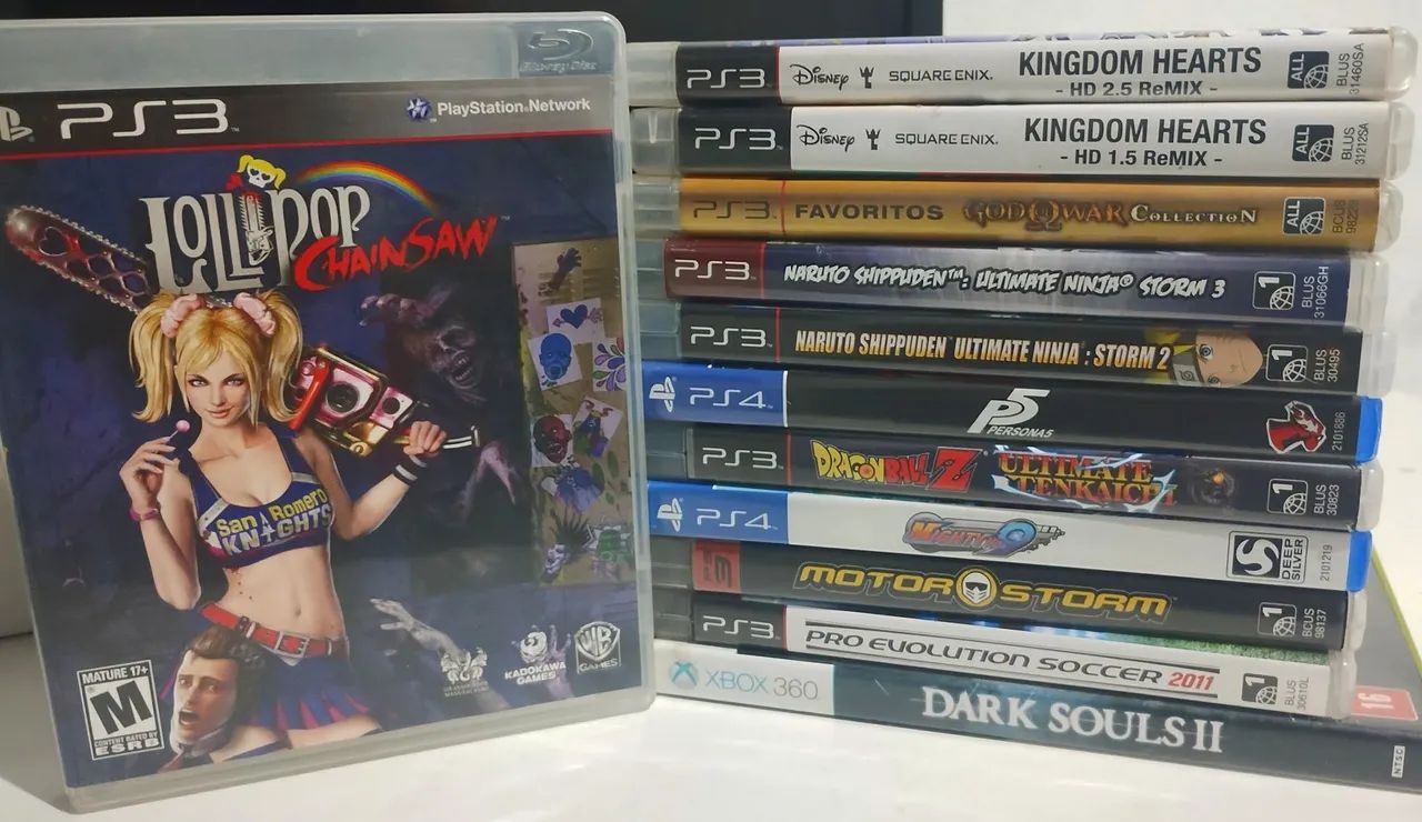 Pack de jogos Ps3, Ps4, Xbox 360 originais mídia fisica - Consoles