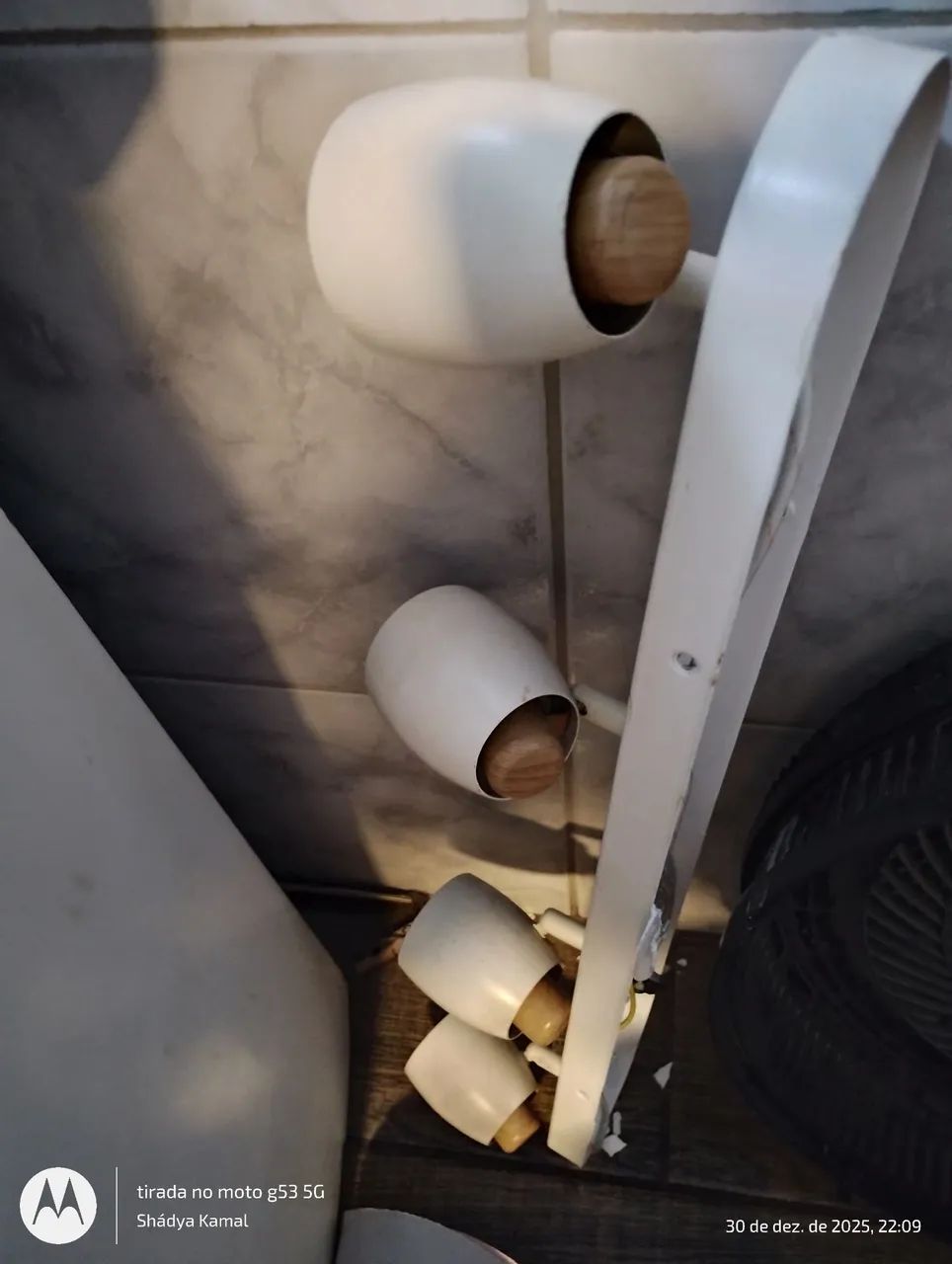 Spot 4 lâmpadas led articulado. Sem lâmpadas... - Foto 3