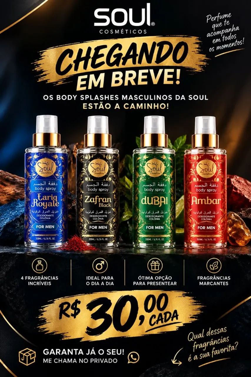 Bory splash inspiração Árabes 