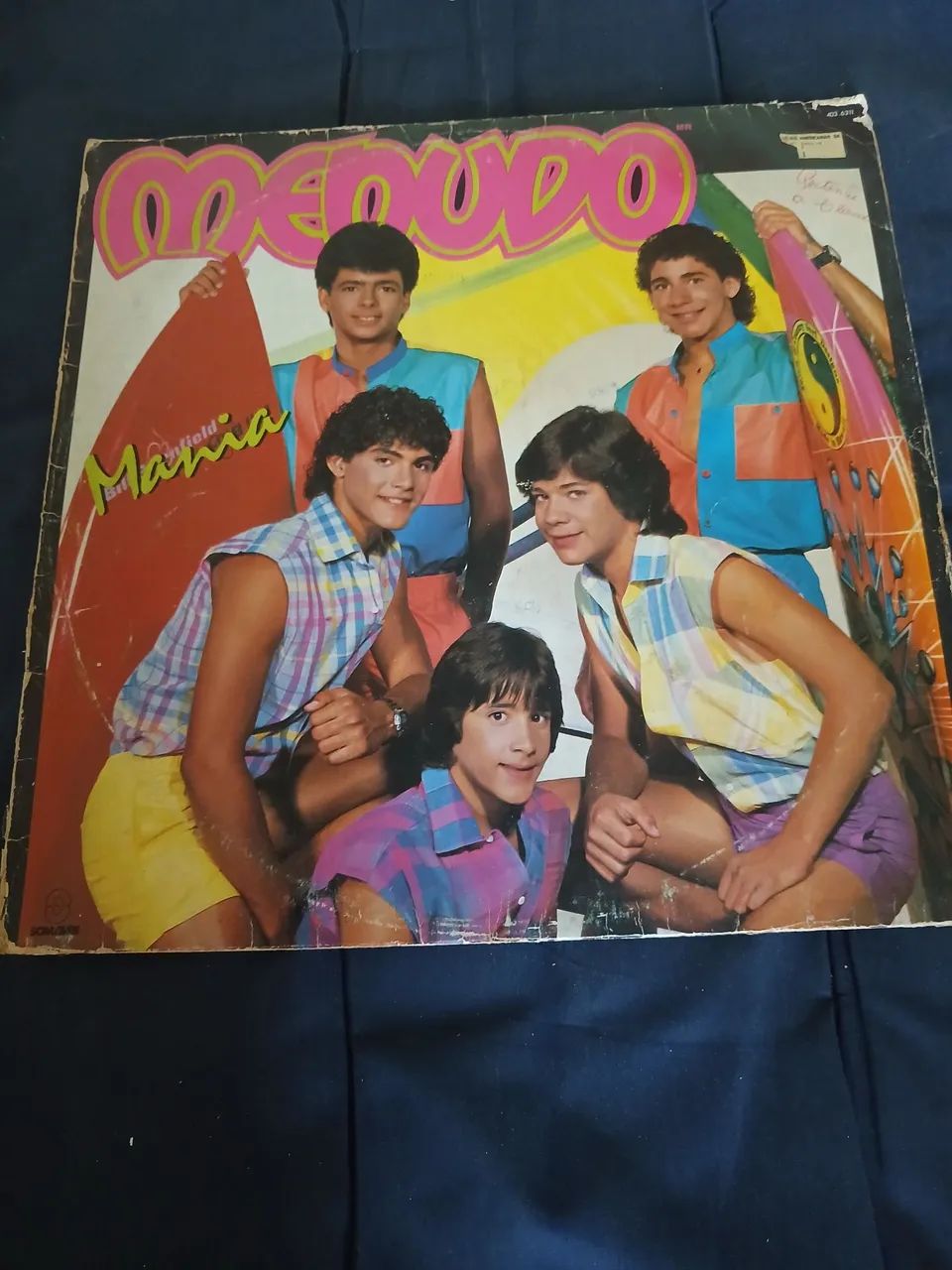Disco de vinil lp Menudo mania