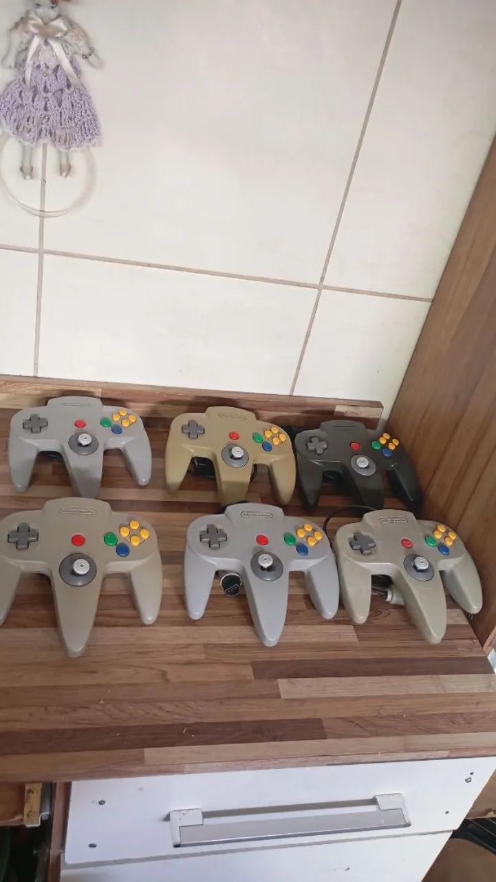 Controles Nintendo 64 original funcionando - Foto 3
