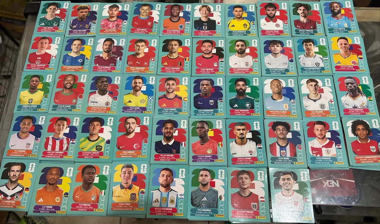 Figurinhas da copa do mundo 2026 avulsas 
