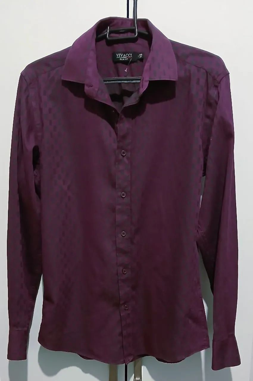 Camisa masculina Vivacci veste Tam 36