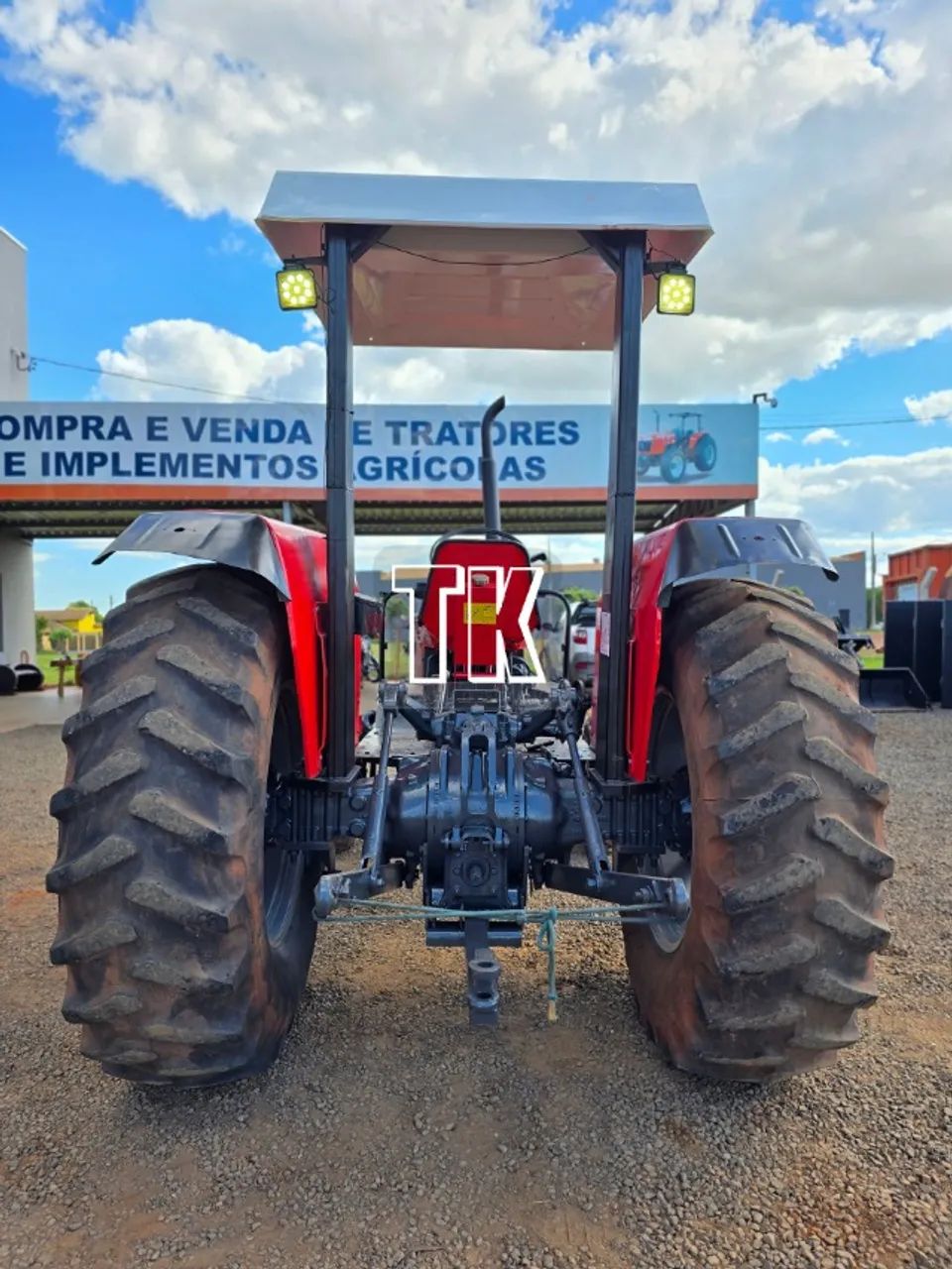cod. 1400 TRATOR MASSEY FERGUSON 275 ANO 94 COM REDUTOR DE VELOCIDADE - Tk Tratores Nova A - Foto 3