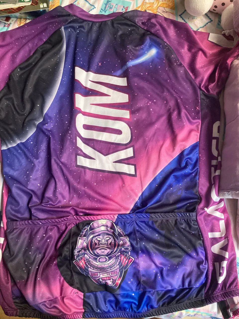 Camisa Ciclismo Desafio KOM Galáctico - Arte Exclusiva (Seminova) - Foto 3