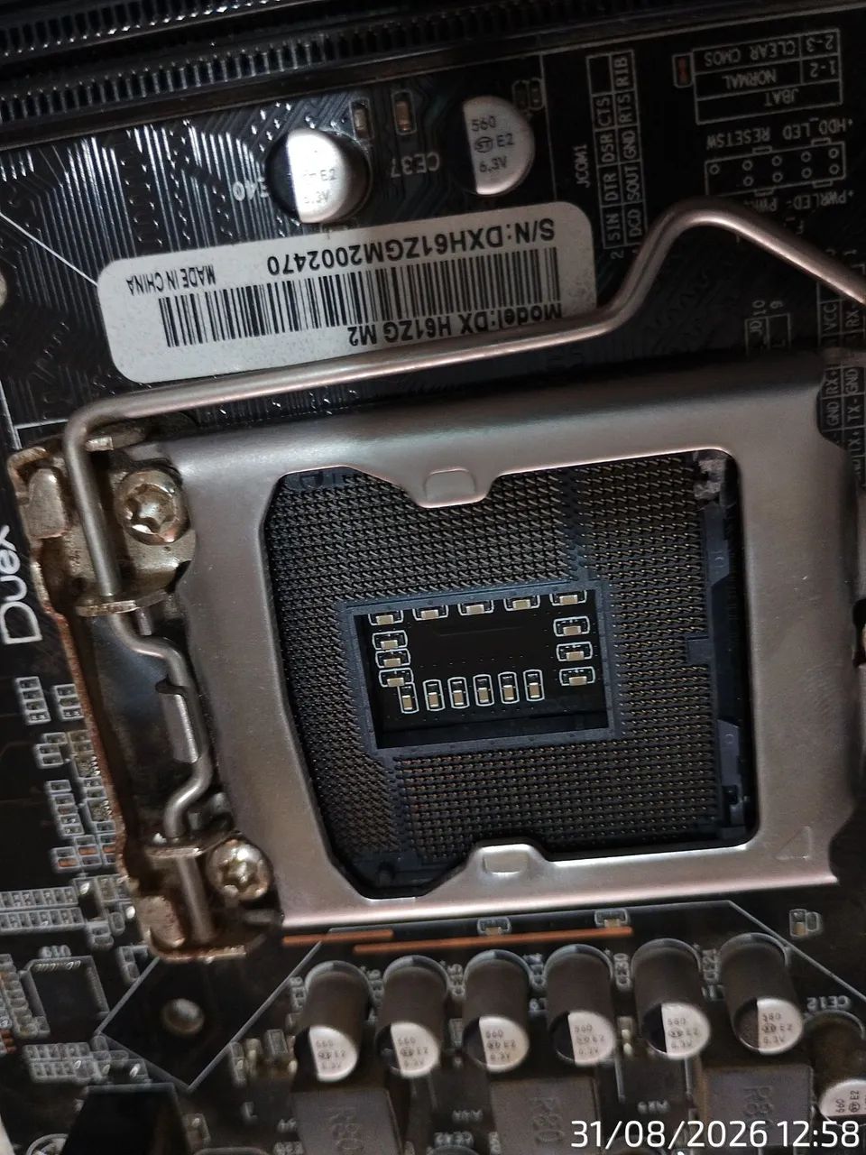Placa mãe Duex H61 LGA 1155 DDR3 - Funciona perfeitamente - Foto 3