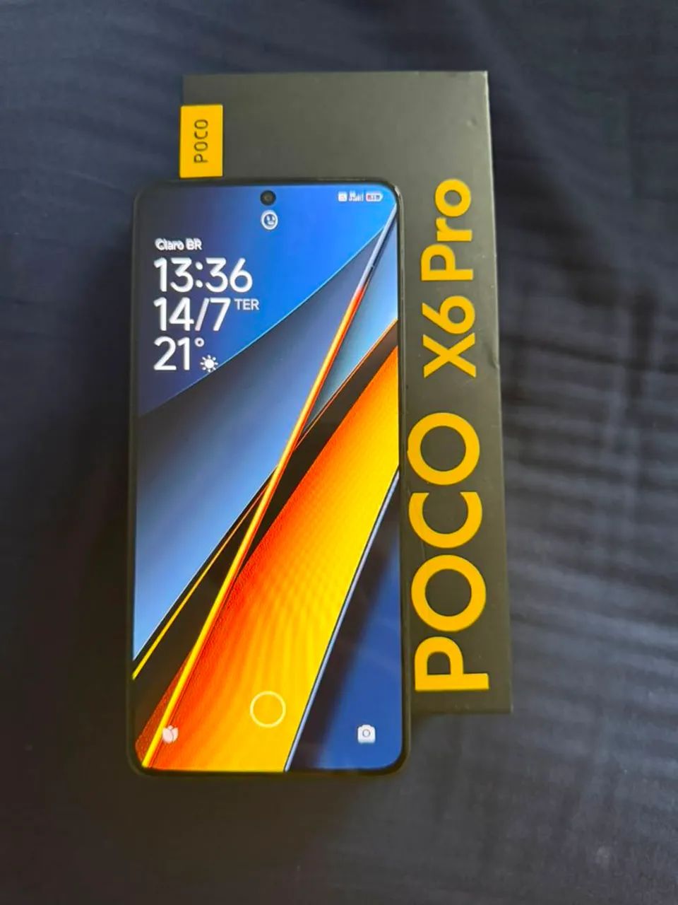 Celular xiaomi poço x6 PRO 265G