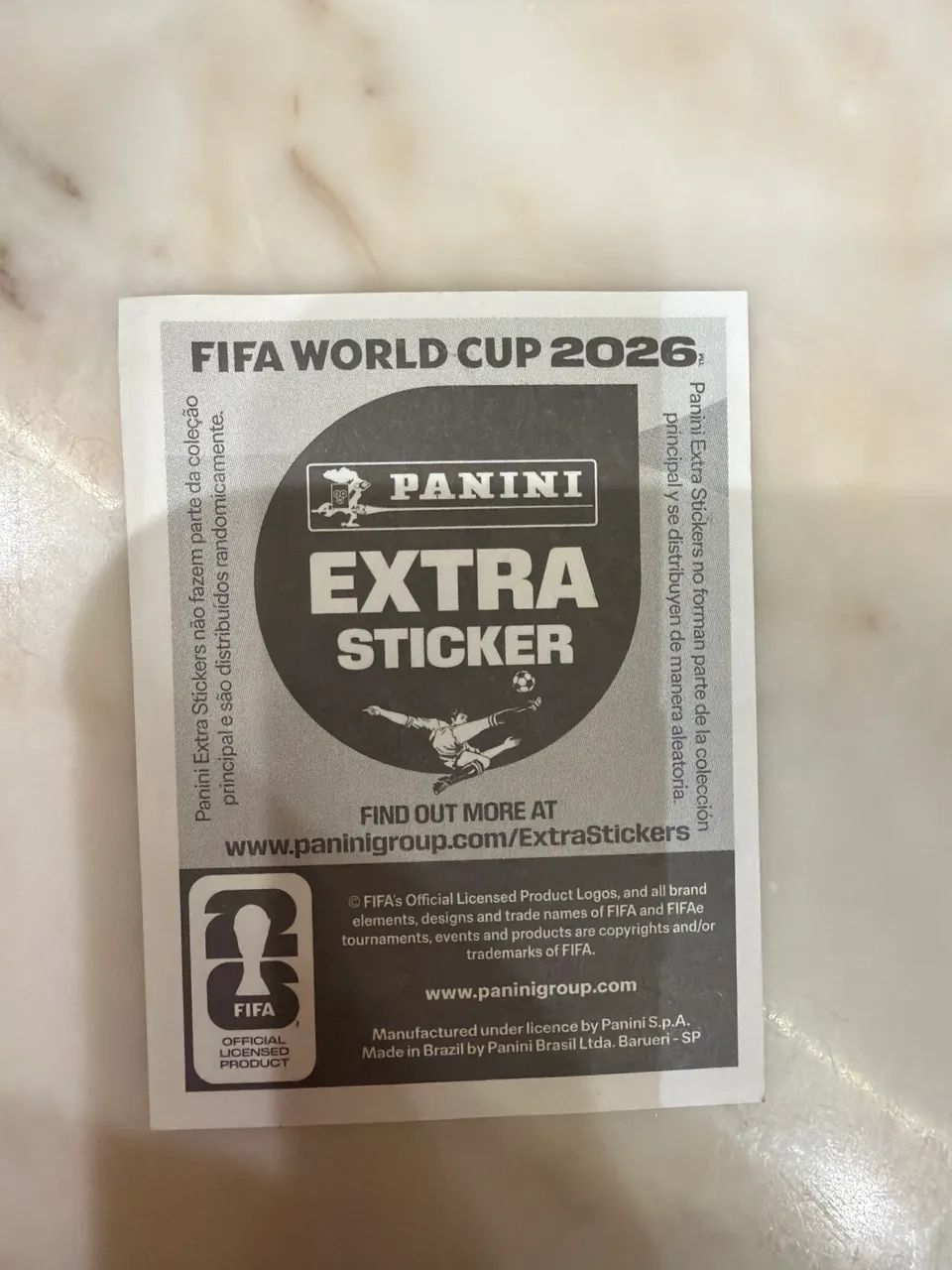 Figurinha ouro panini Raul Jimenez copa 2026 extra sticker - Foto 2