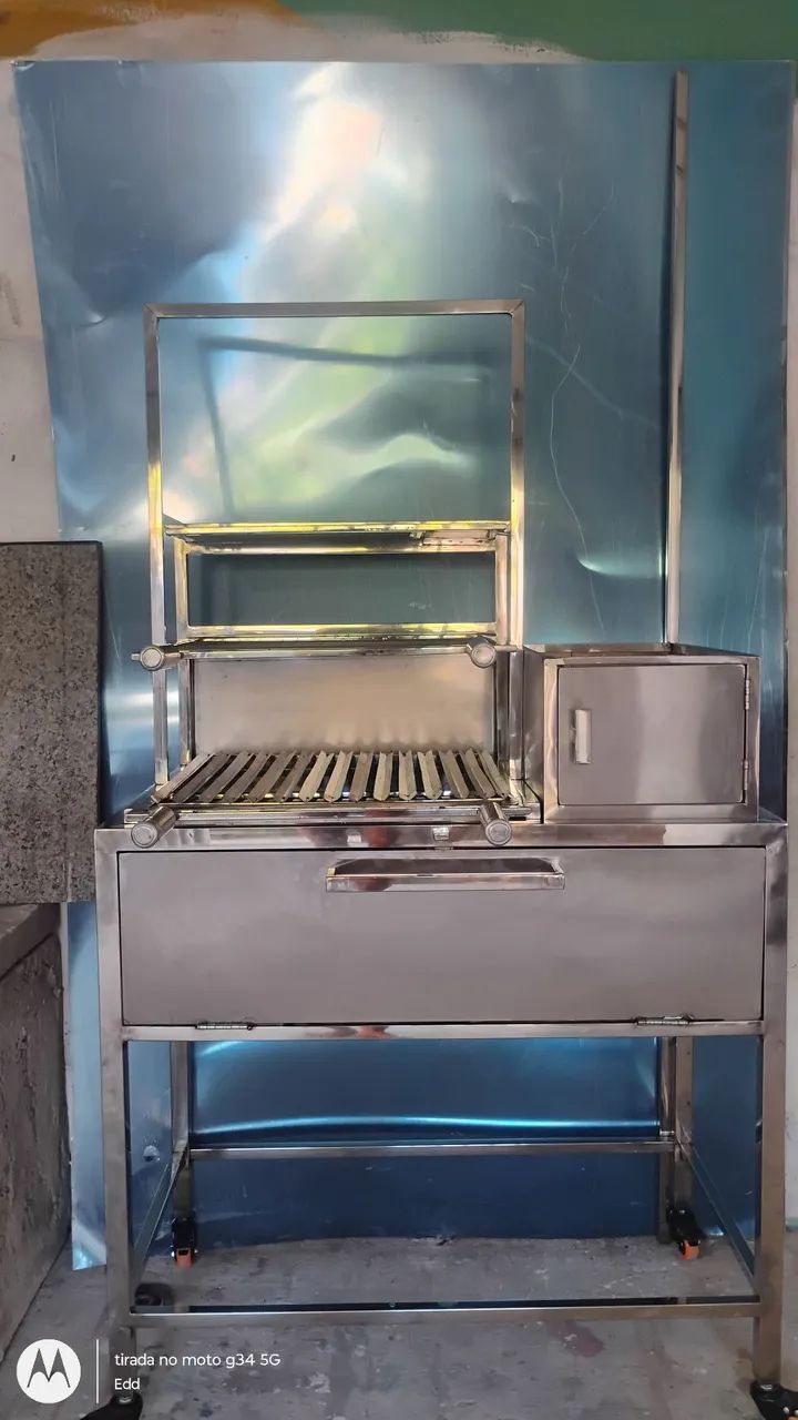 Churrasqueira de aço inox  - Foto 5