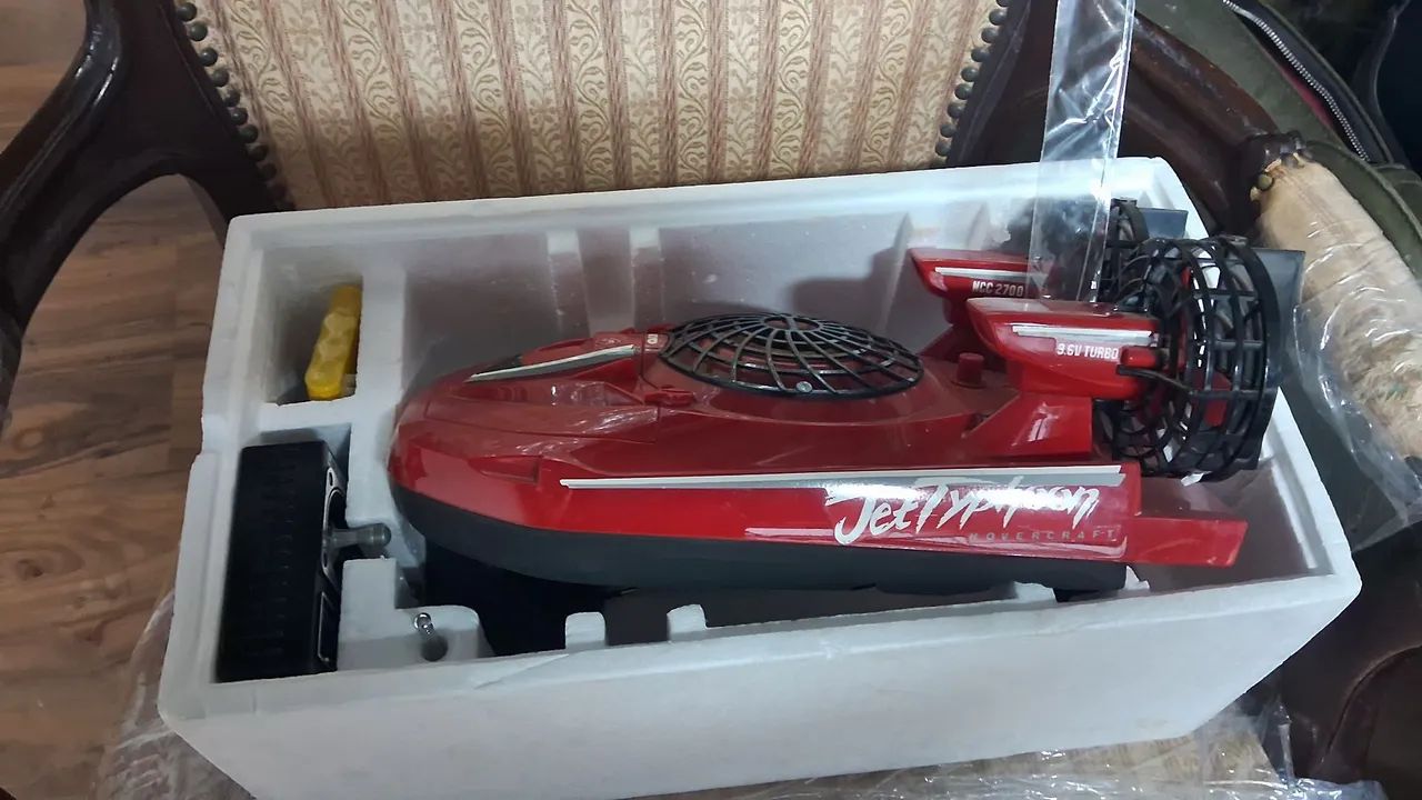 Raro Jet Typhoon Hovercraft da marca Taiyo( Estrela no Brasil),sem testes  - Foto 2