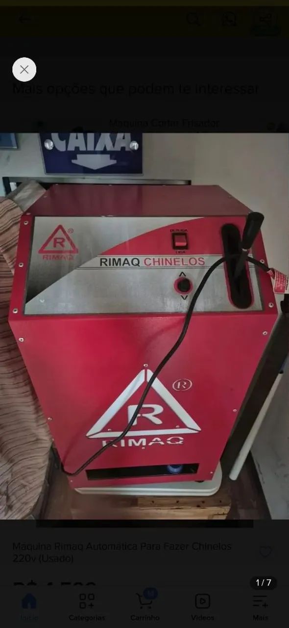 Máquina de chinelo RIMAQ  - Foto 2