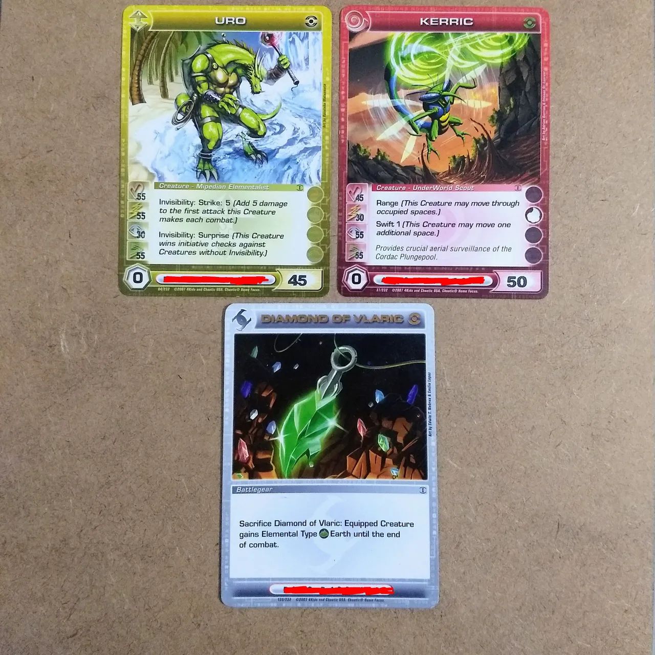 (ORIGINAL) Cartas chaotic card game